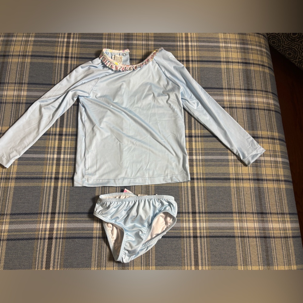 Set Rash guard Girls bathing suit made in Colombia
